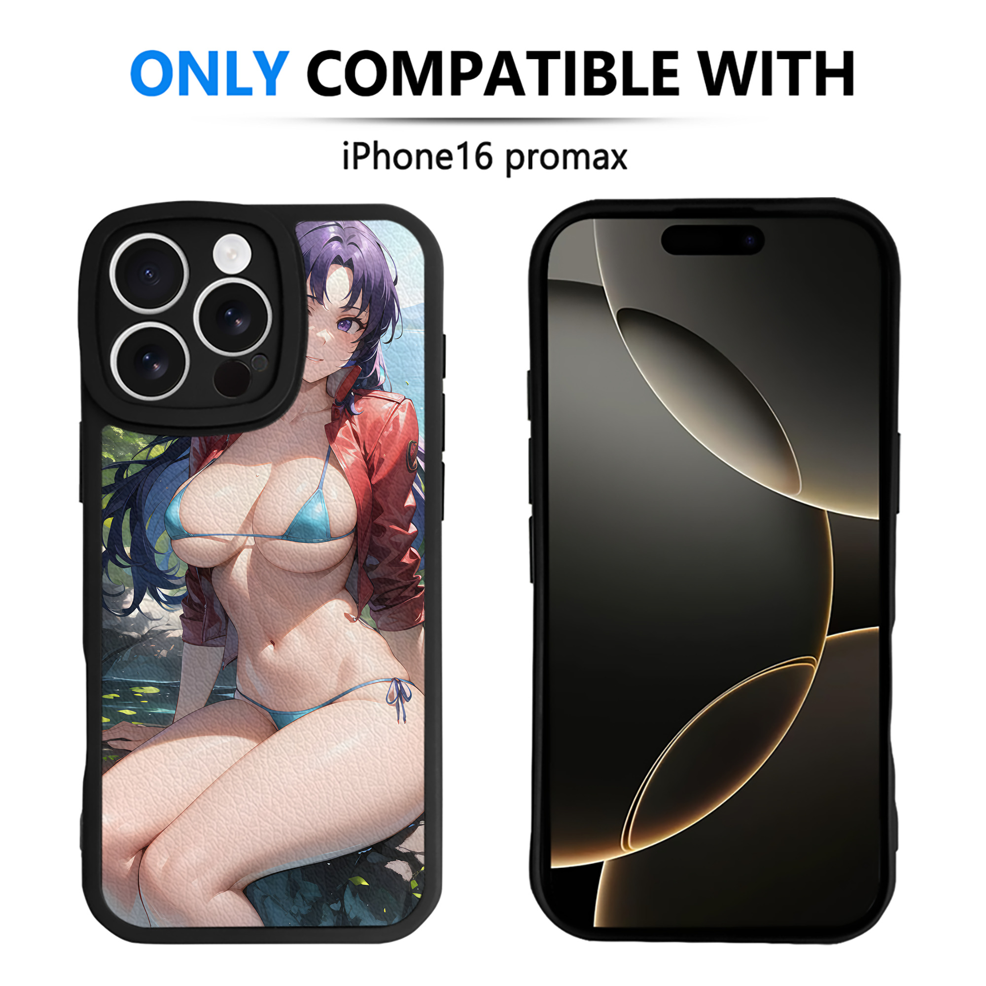 （画像用） EVA 新世紀エヴァンゲリオン 【iPhone 16シリーズ対応】シリコンスマホケース（レザー調） 材質：シリコン